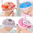2PCS Pro Animal Frog Duck Shower Cap Elastic Bath Hat Hair Protector Travel JR