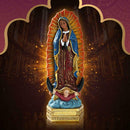 Exquisite 8 Inch Guadalupe Virgin Mary Statue Christian Gift Christmas Home