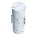 Travel PU Marbling Makeup Brushes Pen Holder Storage Cosmetic Case Box(M) A