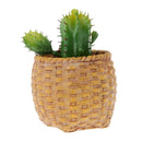 Artificial Real Touch Succulent Plant Ball Cactus Flower Arrangement Green