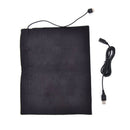 5V Carbon Fiber Heater USB Heated mat Jacket Heated Pads Winter Warmer Heater Kw