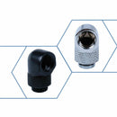 G1/4 Thread Rotary Fitting Water Cooling Connector 90 Degree Fitting Adapte
