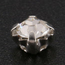 40 piece loose faceted beads rhinestones sewing on 4mm