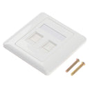 86 Type Computer Socket Panel RJ45 Cable Interface Outlet Wall SocketSEAU