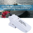 12V 1100GPH Automatic Bilge Pump Boat Submersible Pump Marine Float Switch U Hn