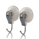 2X Heavy Duty 2KG Lever Suction Cup Hooks Bathroom/kitchen Holder New2019 P P1M8