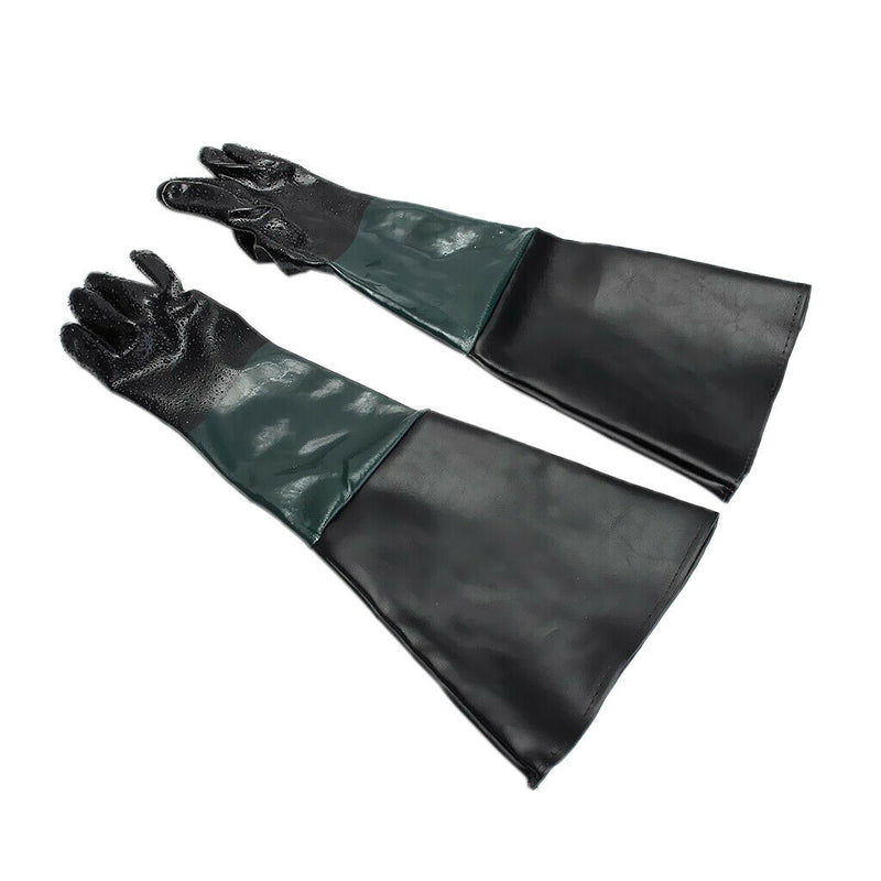 Heavy Duty Sandblasting Gloves 7x24'' Sandblaster Sand Blast Blaster Blasting