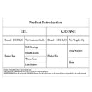 Grease Bearing Reel and Lubricant Grease 2 Set Pcs Maintenance Fishing Special