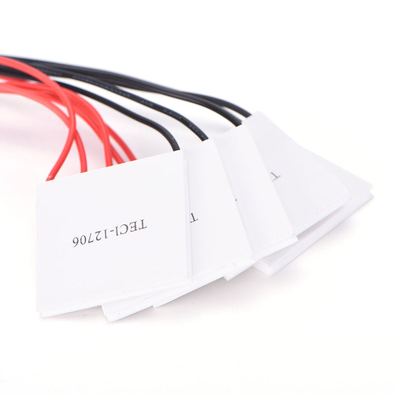 5X TEC1-12706 Heatsink Thermoelectric Cooler Cooling Peltier Plate Module  FT