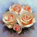 5D Diy Diamond Painting Cross Stitch Diamond Embroidery Flowers Crystal rou