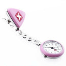Nurse Pocket Watch Quartz Movement Nurse Watch Pink V5Z3