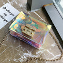 Transparent Stylish PVC Purse Clear Handbag Tote Fashion Shoulder Cross-body Bag