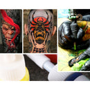 DIY 20 Colors 5ml Body Tattoo Pigment Set Home Multifunction Makeup Liquid #