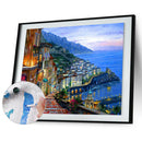 Painting By Numbers Kit DIY Landscape Hand Painted Canvas Oil Art Picture