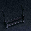 Sword Dagger Cane Gun Table Top Stand Double Display Stand Rack Wood-Neu W1 V8Y5