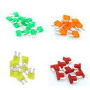 120x Assorted Auto Car Mini Blade Fuse Kit 5 10 15 20 25 30 35 AMP with Box YIO