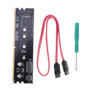DDR2 Memory Card Slot SATA to M.2 NGFF SSD B-Key Adapter Board
