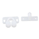 3pcs ABS Plastic Double Ball Cabinet Cupboard Display Door Roller Latch Catch