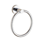 New Stainless Steel Chrome Wall-Mounted Towel Ring Holder Hanger Bathroom JPU