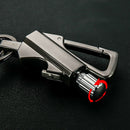 3 In 1 Multi-Function Keychain Match Stick Outdoor Key Pendant Male Fire Wa Y2D5