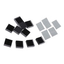 10 Pieces Aluminum Radiator Heatsink  Sink Pad Replacement 14x14x6mm