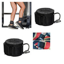 2x  Padded Fitness Ankle Strap Cuff for Kickbacks Hip Abductors Cable Machines