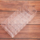 24 Lipstick Organizer Makeup Storage Box Cosmetics Rack Lip Gloss ContainerB Ew