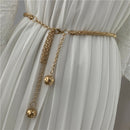 New Metal Dress Belt Women Waistband Chain FashionBX
