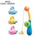 4Pcs Bath Toys Water Play Fishing Game Cute Floating Swimming Pinch Water S U2C3