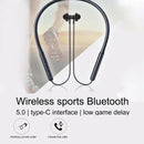 Y28 HiFi Sports Hanging Neck Bluetooth Headset with Mic for Sports Workout