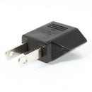 New EU Euro Europe to US USA Power Jack Wall Plug Converter Travel Adapter TDES