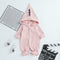 Star Dinosaur Rompers Autumn Baby Kids Cotton Hoodies Jumpsuit (Pink 9-12M)