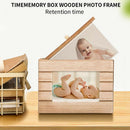 Photo Box Photograph Picture Album Moisture Proof Home Storage Wooden DIY Gift