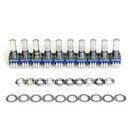 10pcs 12mm switch rotary encoder with key switch L1R1