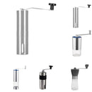 Hand-Ground Coffee Mill, Manual Coffee Grinder, Stainless Steel, Convenient to