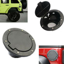 Filler Fuel Tank Cap Gas 2/4 Door For 07-16 Jeep Wrangler JK ABS+Aluminum dfs