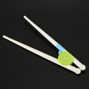1 Pair Children Kids Beginner Chopsticks Training Helper Learning Easy Use  M3T6