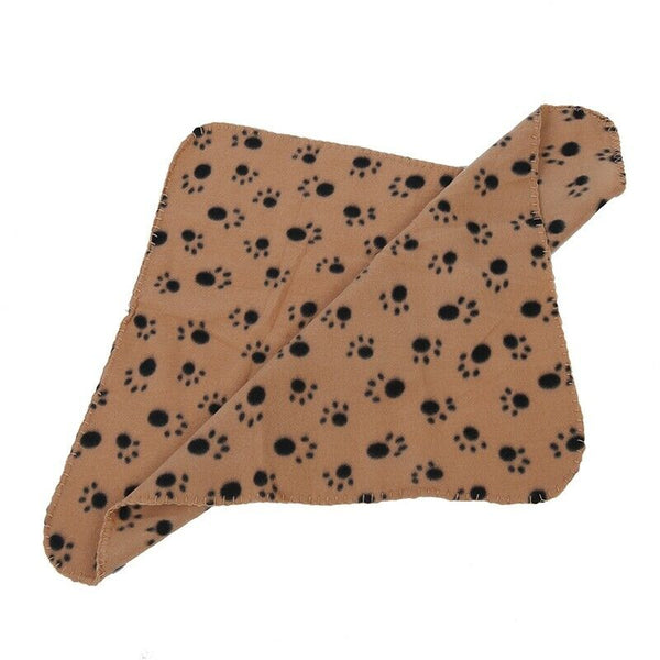 Fleece blanket for Pet Dog Multicolor cot