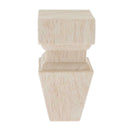 6pcs Solid Wood Sofa Legs 4" Unfinished  For