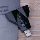 USB Port PC Universal Dual Channels Analog 7.1CH Sound Card Audio Adapter A