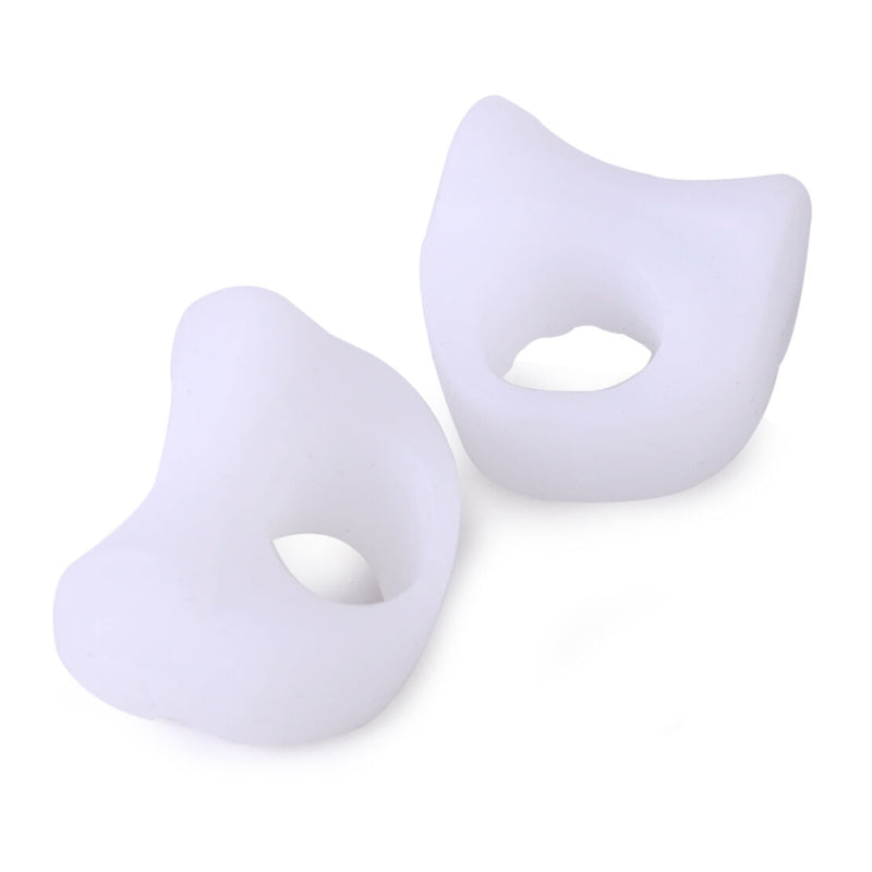 Pair Silicone Gel Bunion Protector Toe Valgus Corrector Separator Straightener