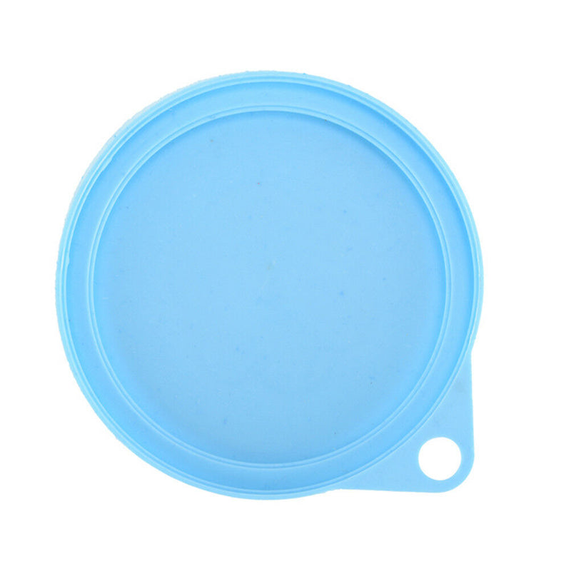 88mm Pet Dog Cat Food Storage Can Tin Cover Lid Top Cap Random Color Reusable TE