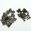 10X 6Mm Universal Motorcycle Fairing Body Bolts Scooter Nuts Bolts M6 Spire