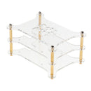 2Set Clear Acrylic Cluster Case 2 Layer Shelf Stack For Raspberry Pi 3/2