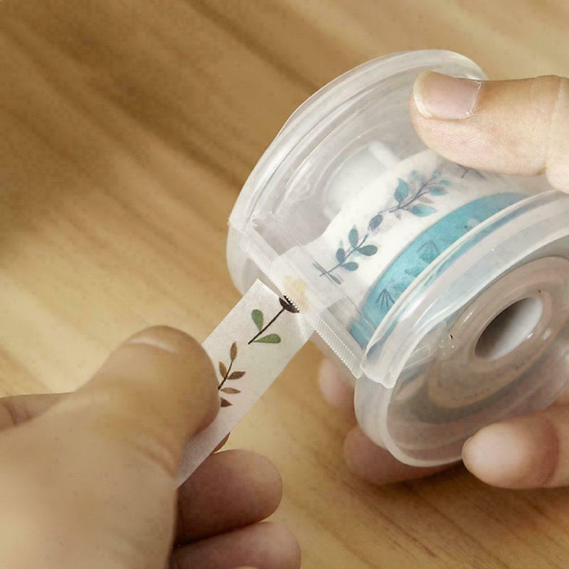 Masking Tape Cutter Tape Storage Organizer Cutter Office Dispenser Tool Tap V2G0