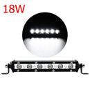 Universal 6LED Off Road Driving Light Bar Work  Fog Lamp Flood Spot Combo