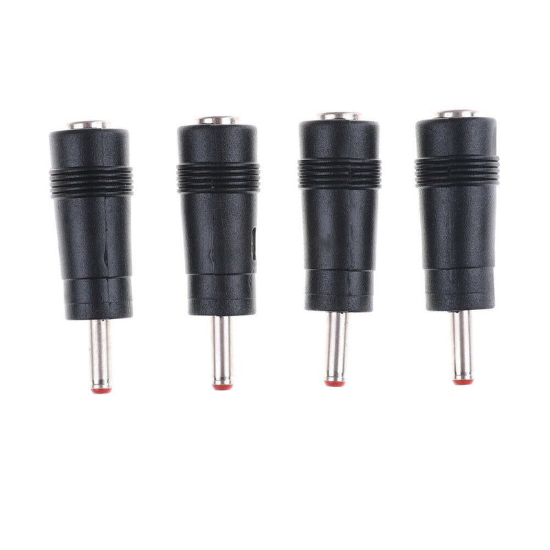 4PCS DC Power 3.5x1.35mm Male to 5.5x2.1mm Female Adapter Connectors Gw