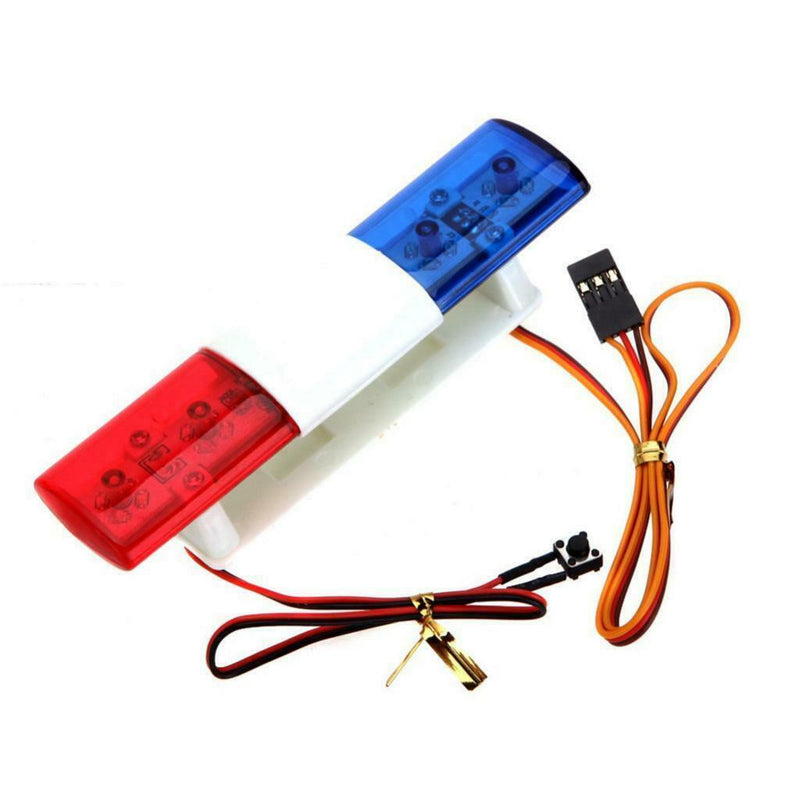 Emergency Warning LED Light for 1:10 1:8 HSP Redcat Traxxas CC01 4WD Axial SCX10