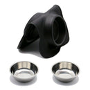 Dog Bowls Stainless Steel Water and Food Feeder with Non Spill Skid Resista