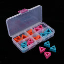 18Pcs Knitting Needles Point Stoppers Plastic  Tip Cover Knitting Tool